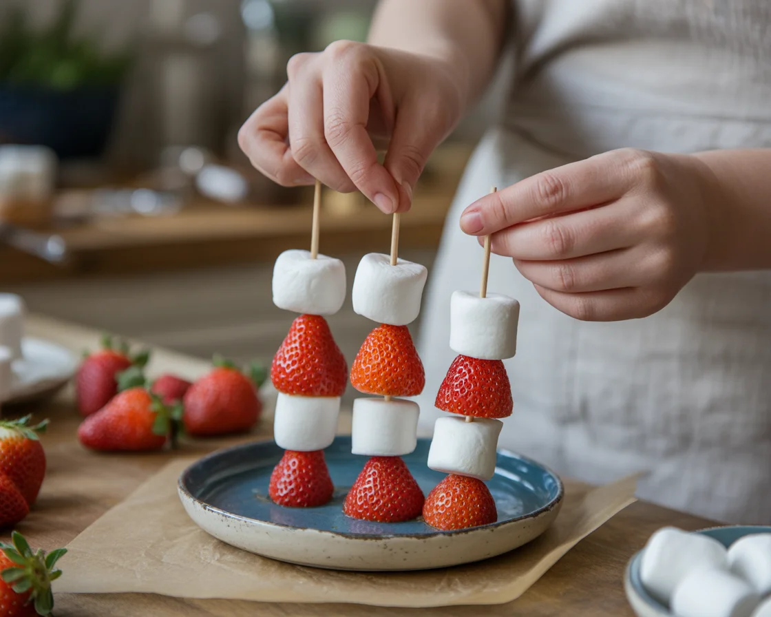 Ghost Fruit Skewers