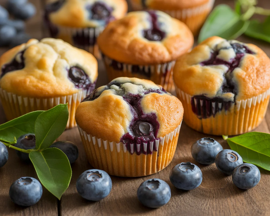Deliciously Easy Sour Cream Blueberry Muffins to Savor