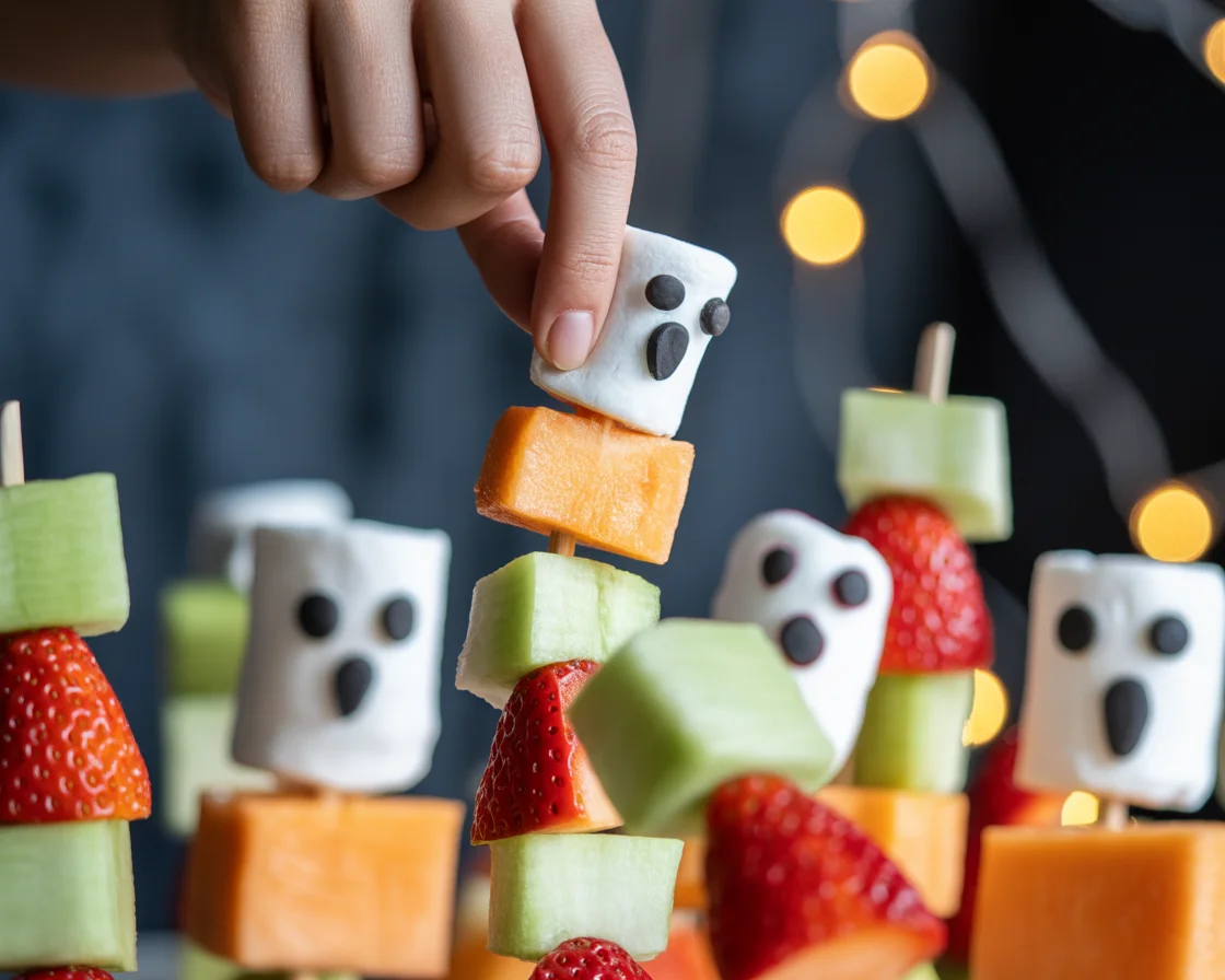 Ghost Fruit Skewers