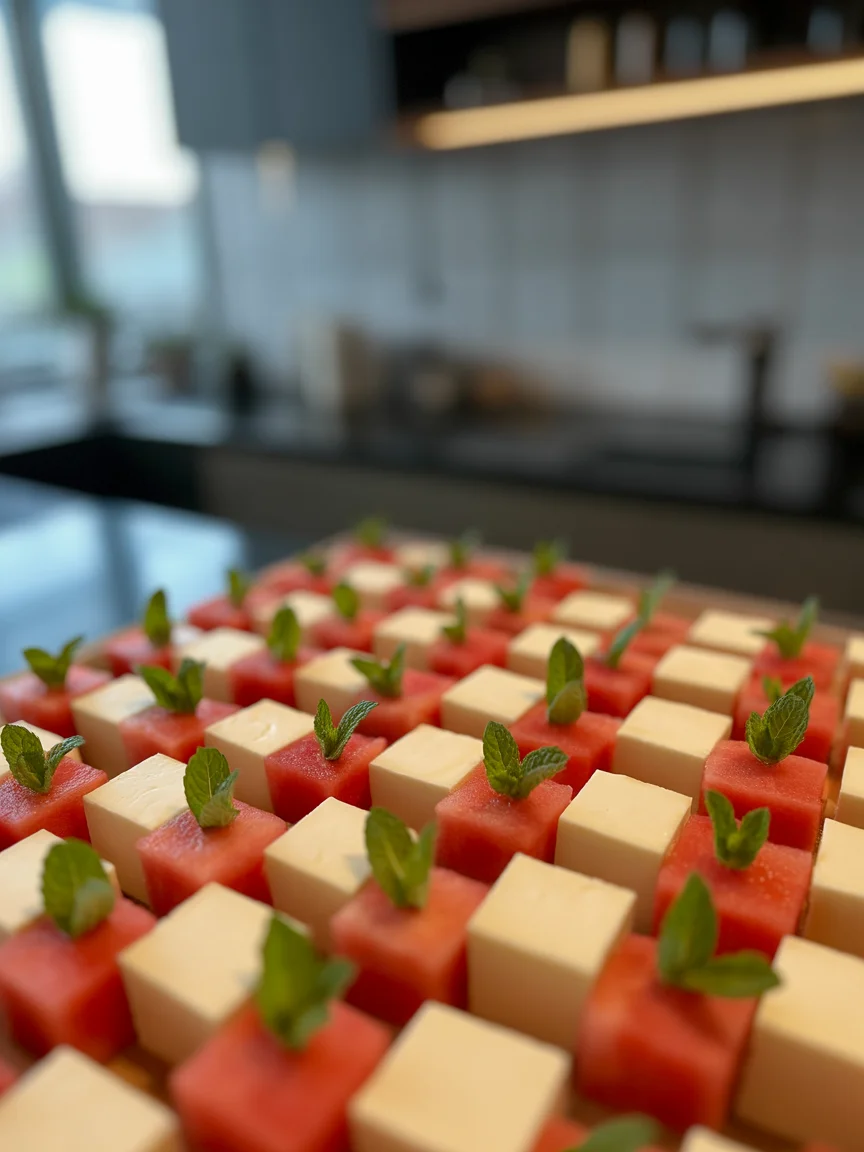 Vibrant Checkerboard Salad That’s Perfect for Summer Gatherings