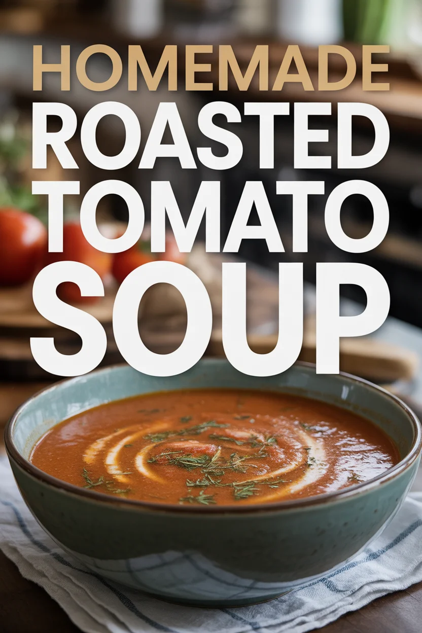 Homemade Roasted Tomato Soup
