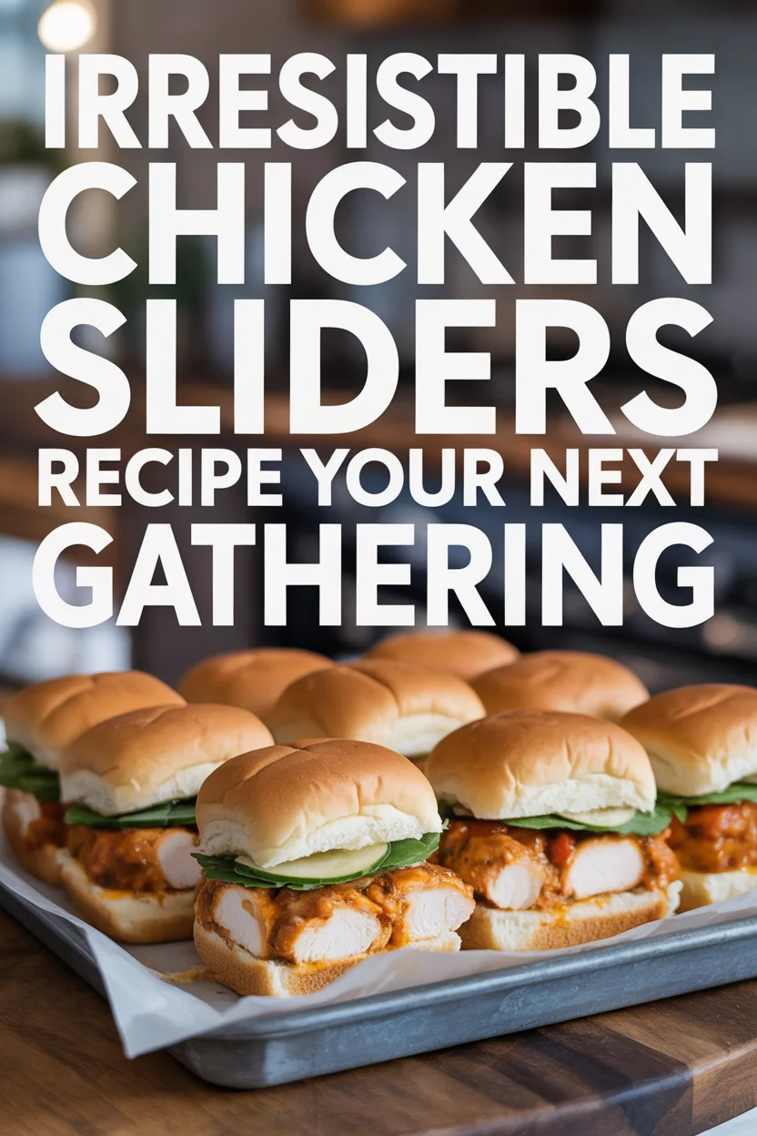 Irresistible Chicken Sliders Recipe for Your Next Gathering