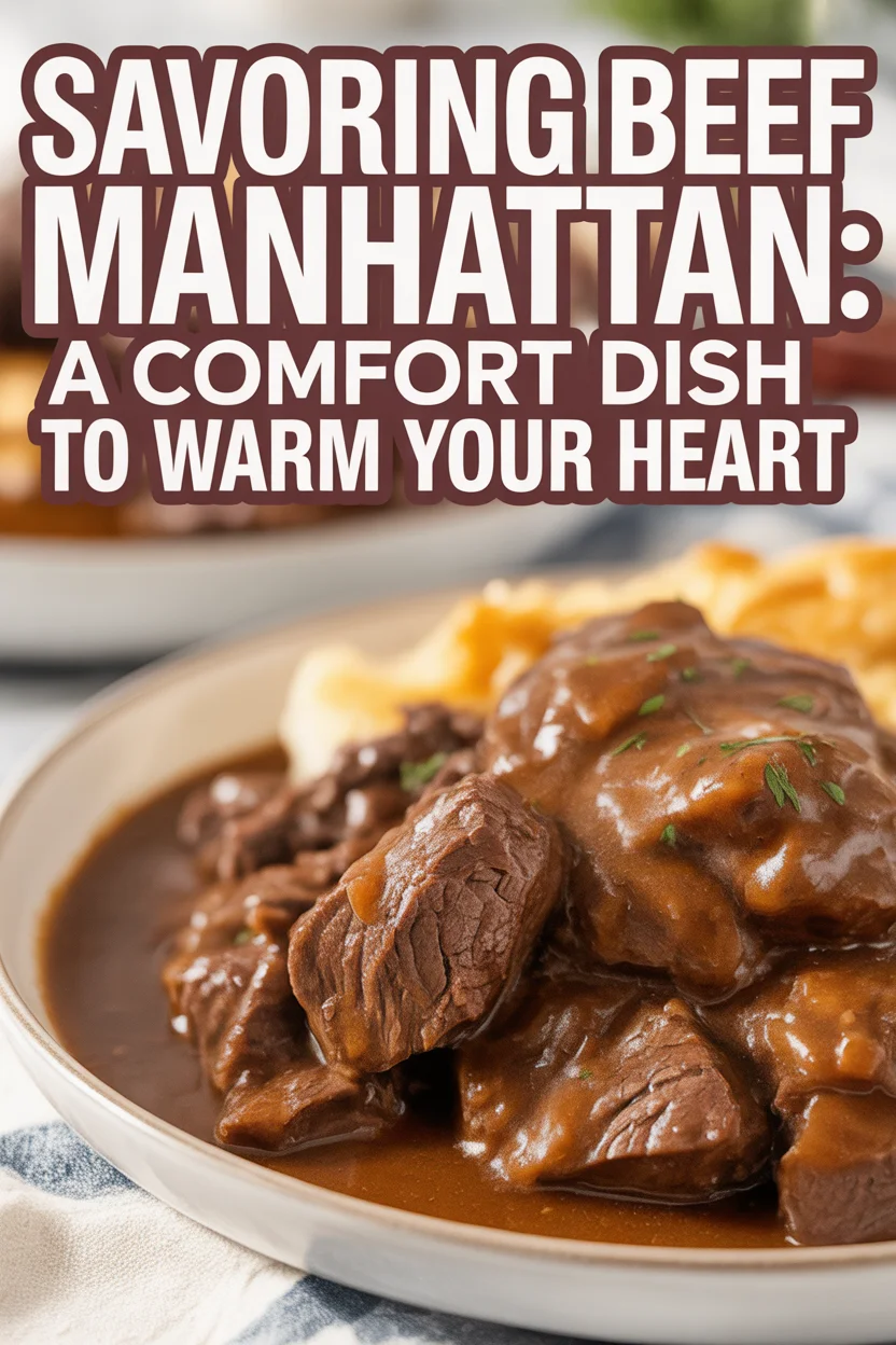 Savoring Beef Manhattan: A Comfort Dish to Warm Your Heart