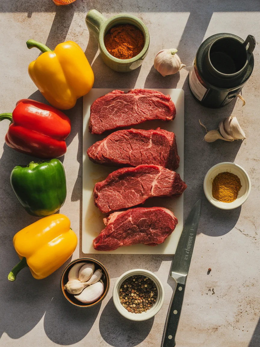 Slow Cooker Pepper Steak