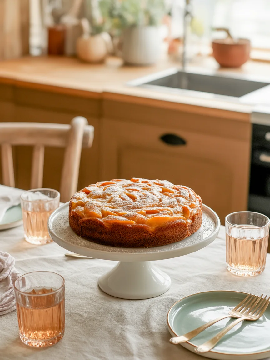 Delicious Summer Peach Cake That's a Breeze to Bake!