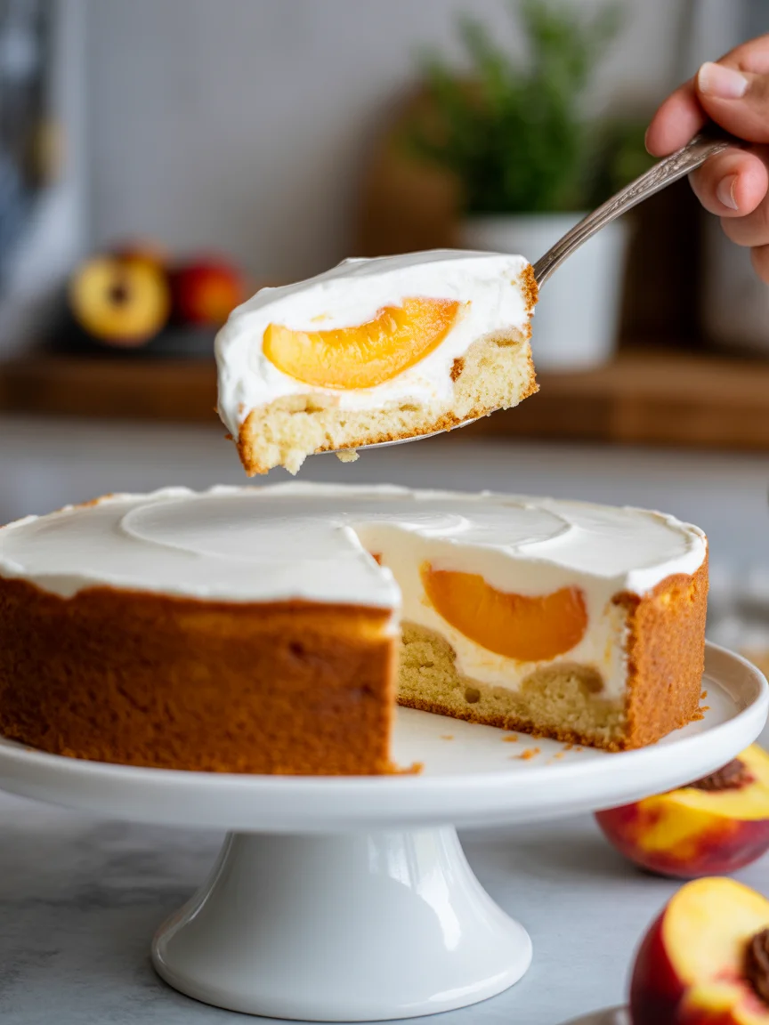 Delicious Summer Peach Cake That's a Breeze to Bake!