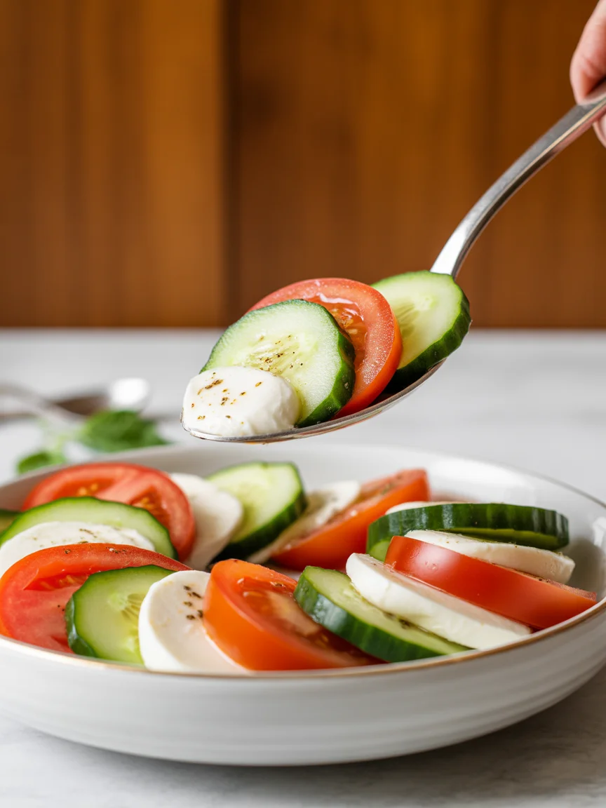 Fresh Cucumber Caprese Salad: A Bright, Flavorful Twist