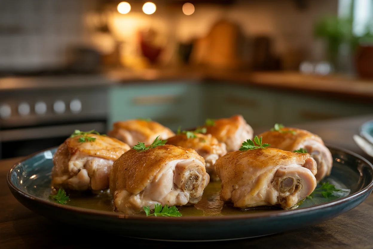 Savory Bone In Chicken Thighs Recipes Oven - Easy & Delicious!