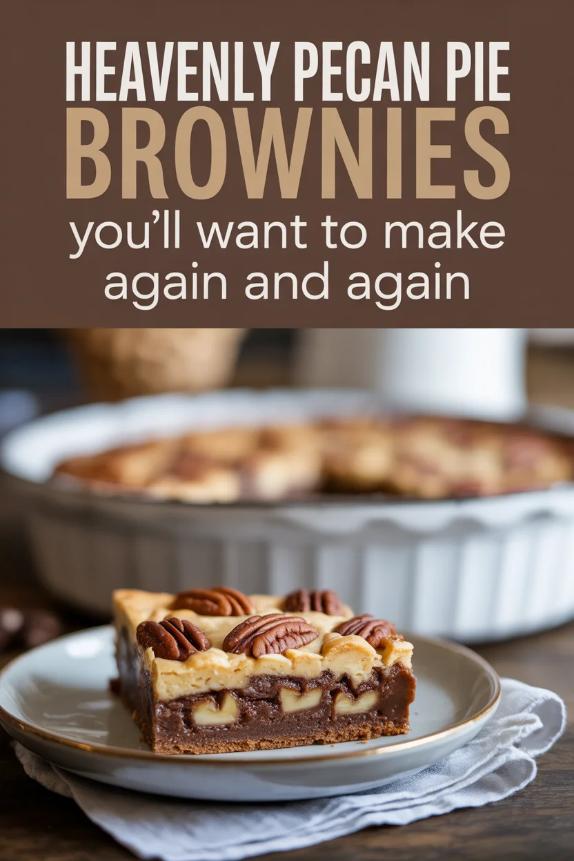 Pecan Pie Brownies