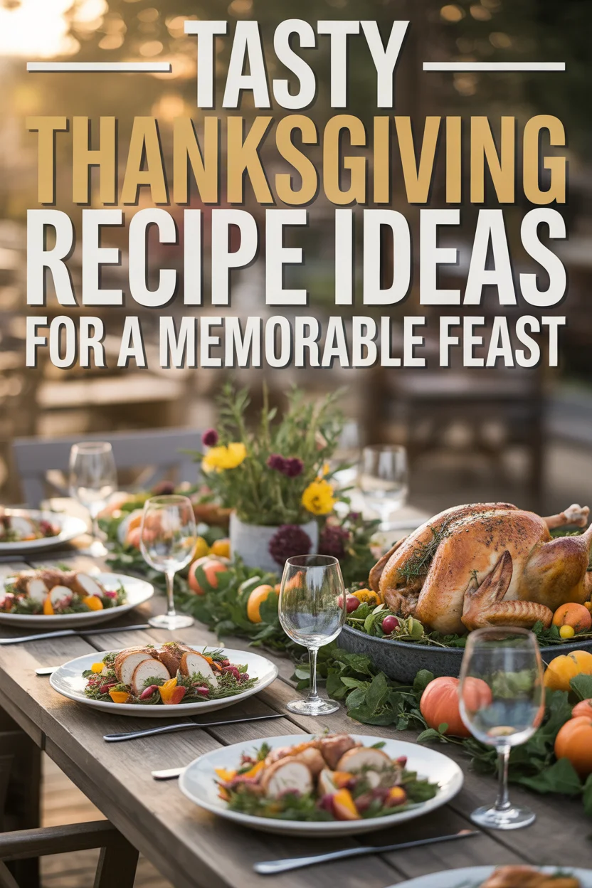 Thanksgiving Recipe Ideas