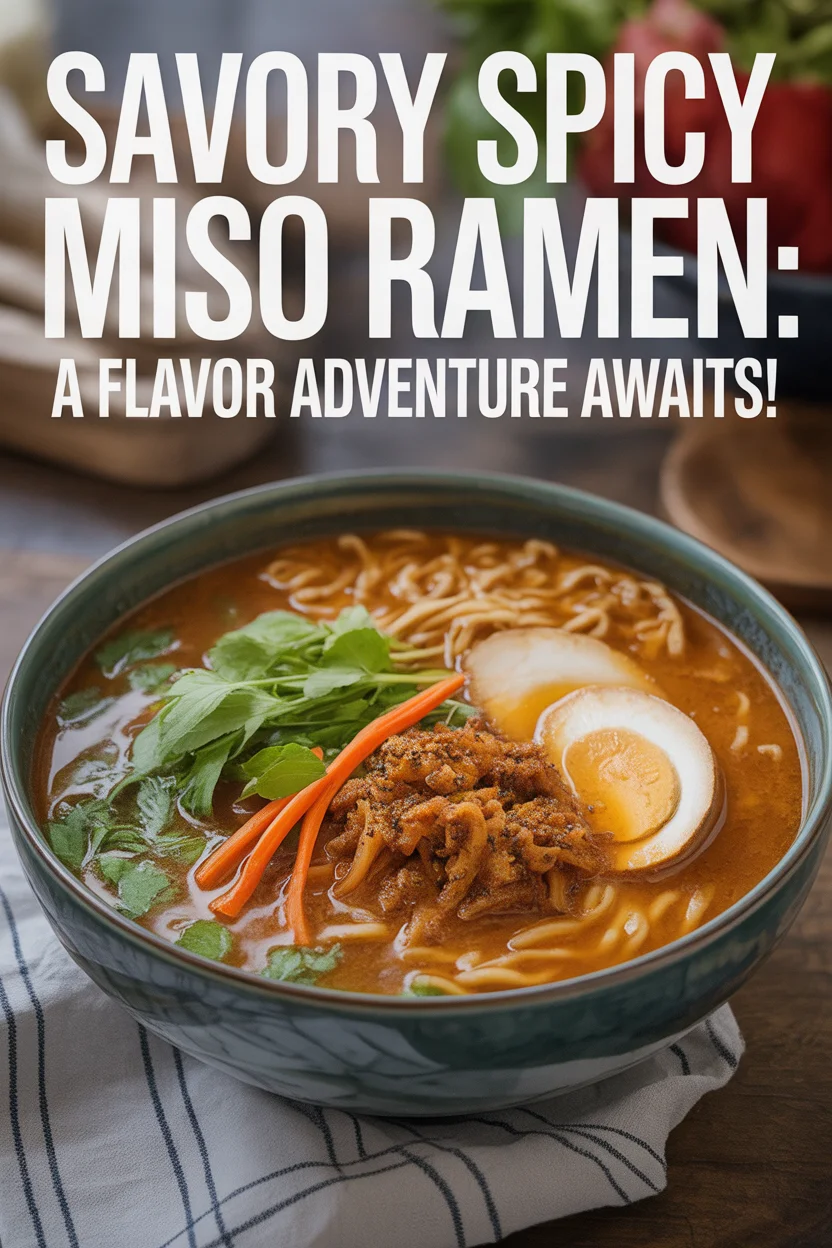 Spicy Miso Ramen
