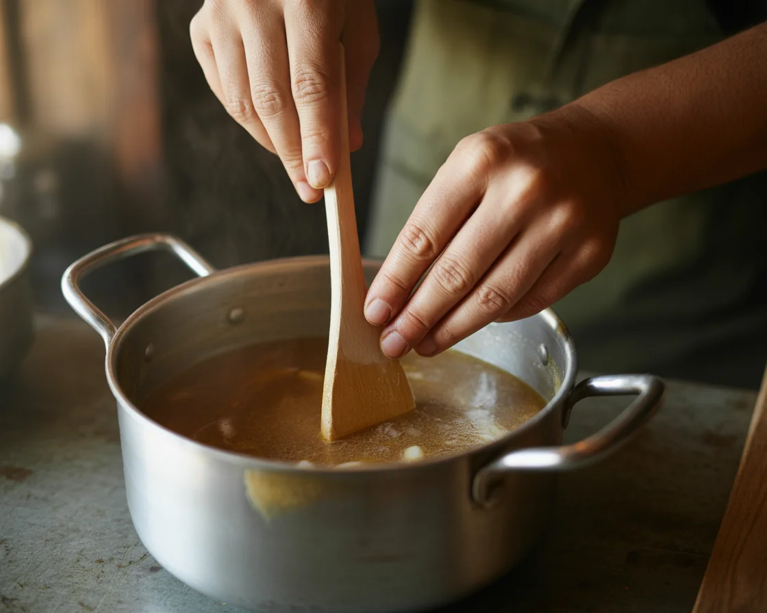 Homemade Tonkotsu Ramen Broth