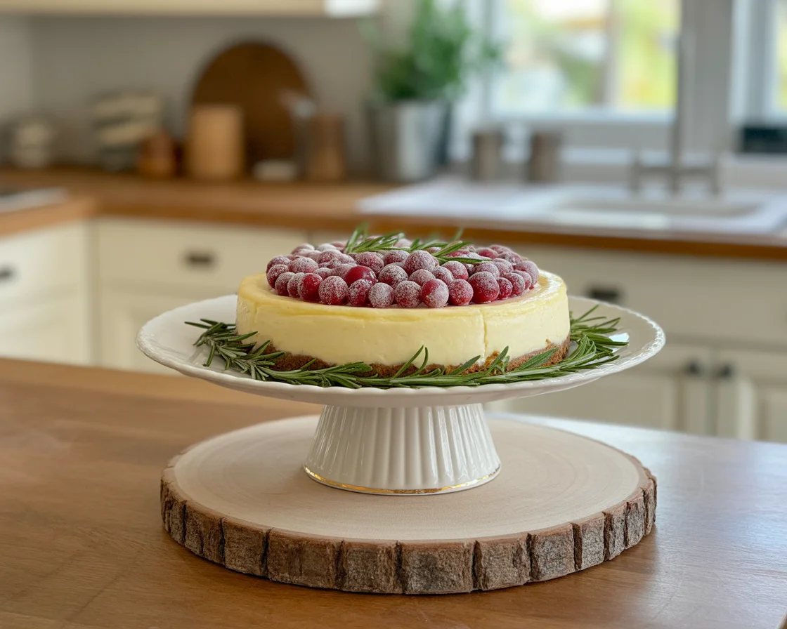 White Chocolate Cranberry Tart