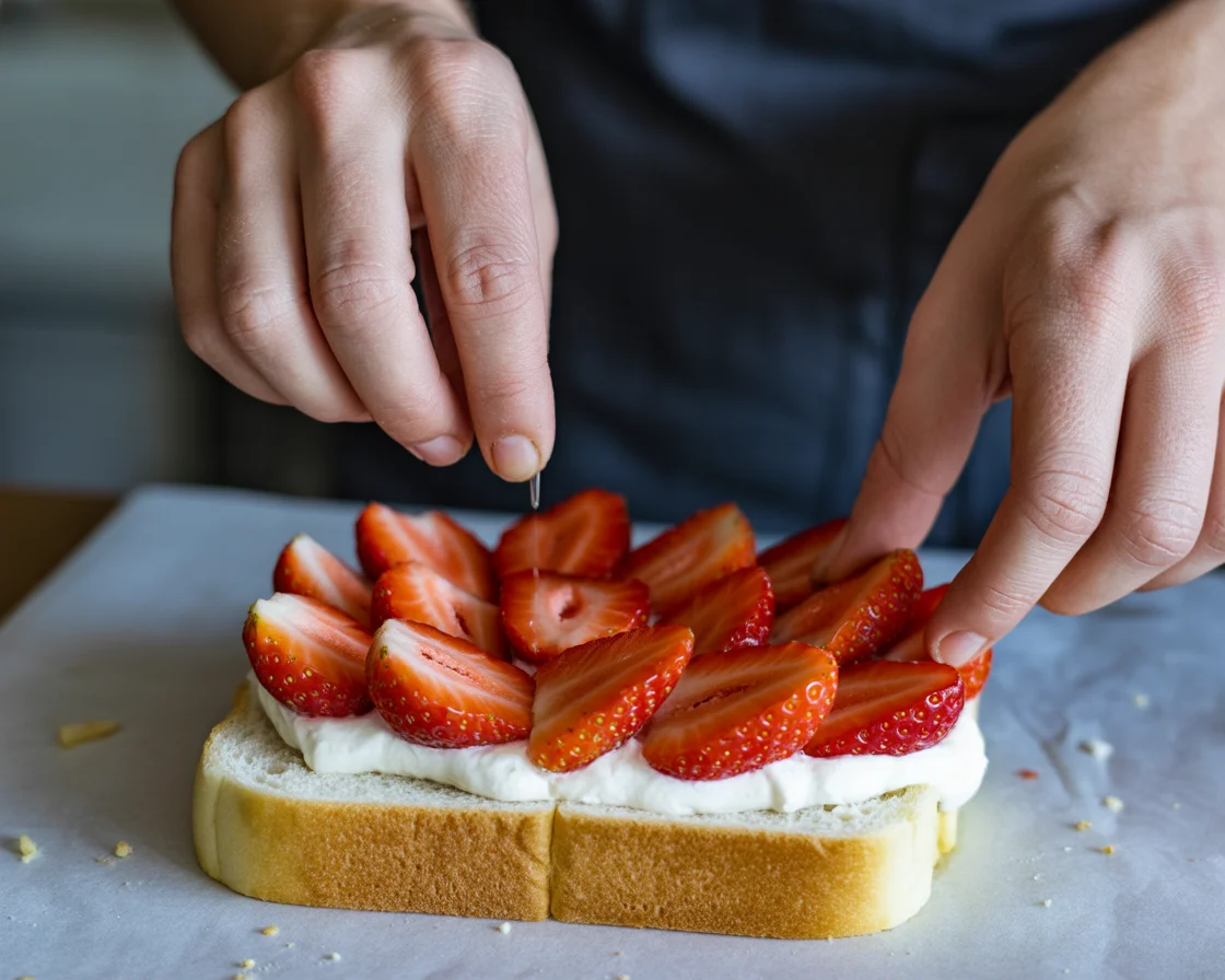 Strawberry Sando (Japanese Fruit Sandwich)