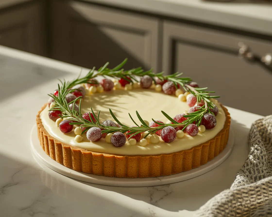 Irresistible White Chocolate Cranberry Tart You’ll Love