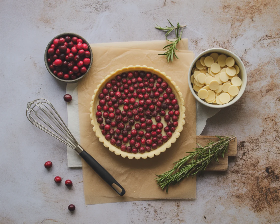 Irresistible White Chocolate Cranberry Tart You’ll Love