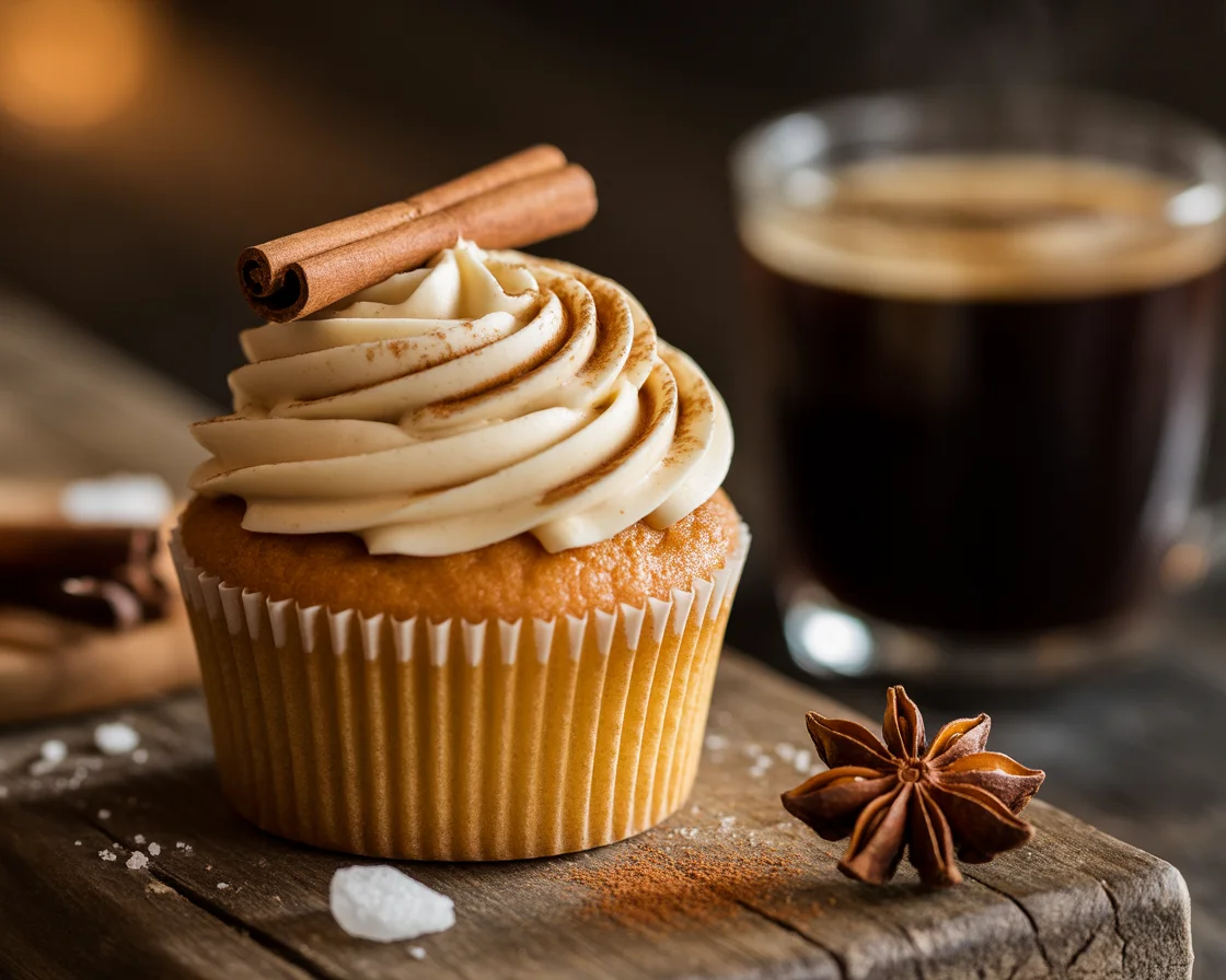 Vanilla Chai Pumpkin Latte Cupcakes
