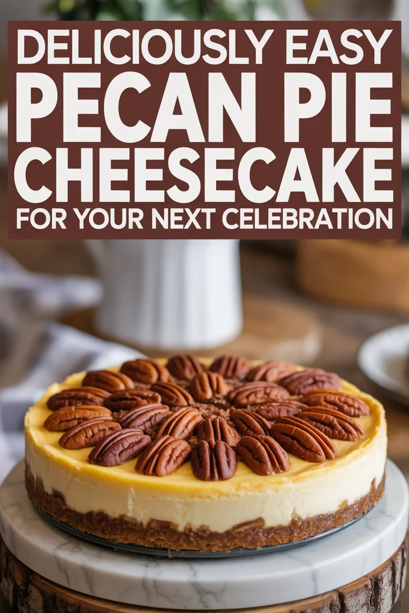 Pecan Pie Cheesecake