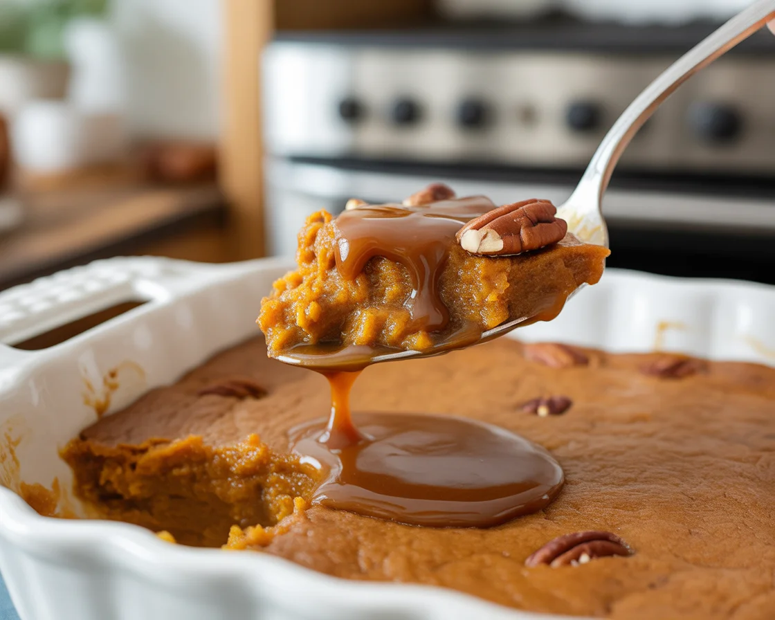 Delicious Homemade Pumpkin Pecan Cobbler Your Family Will Love!