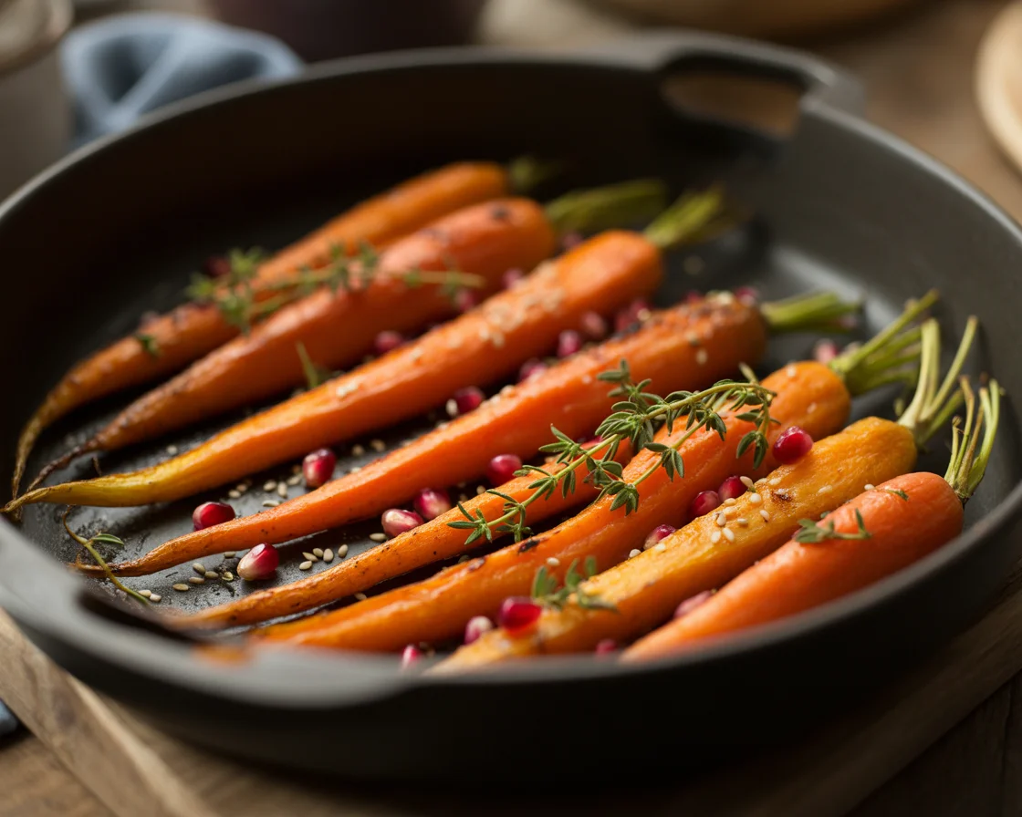 Sweet and Savory Honey Maple Roasted Carrots You'll Love
