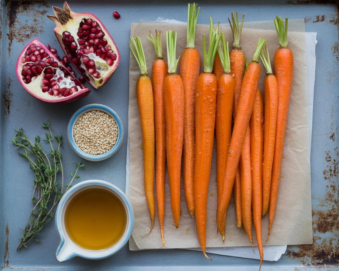 Sweet and Savory Honey Maple Roasted Carrots You'll Love