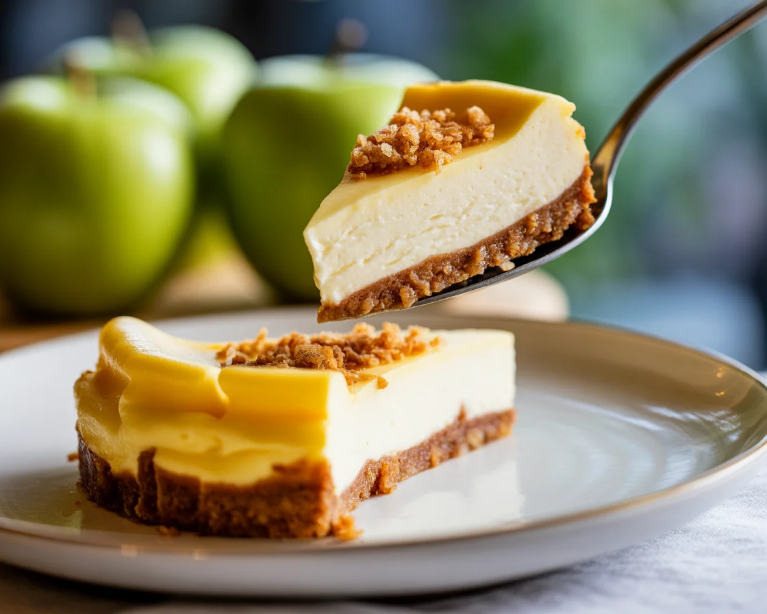 Apple Crisp Mini Cheesecakes