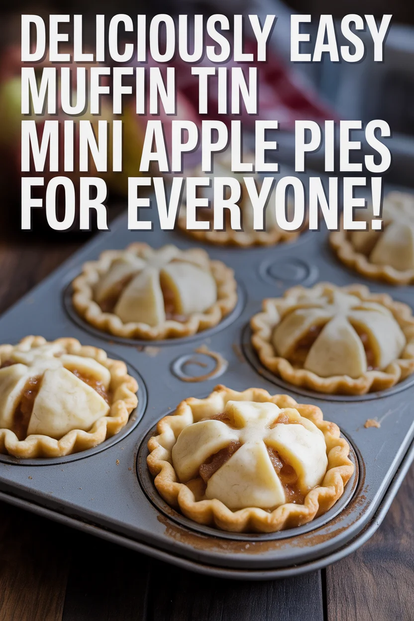 Deliciously Easy Muffin Tin Mini Apple Pies for Everyone!