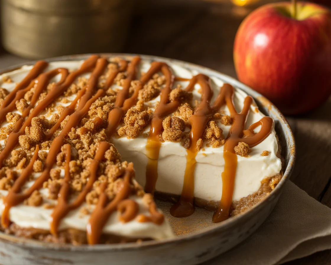 Easy Caramel Apple Cheesecake Dip