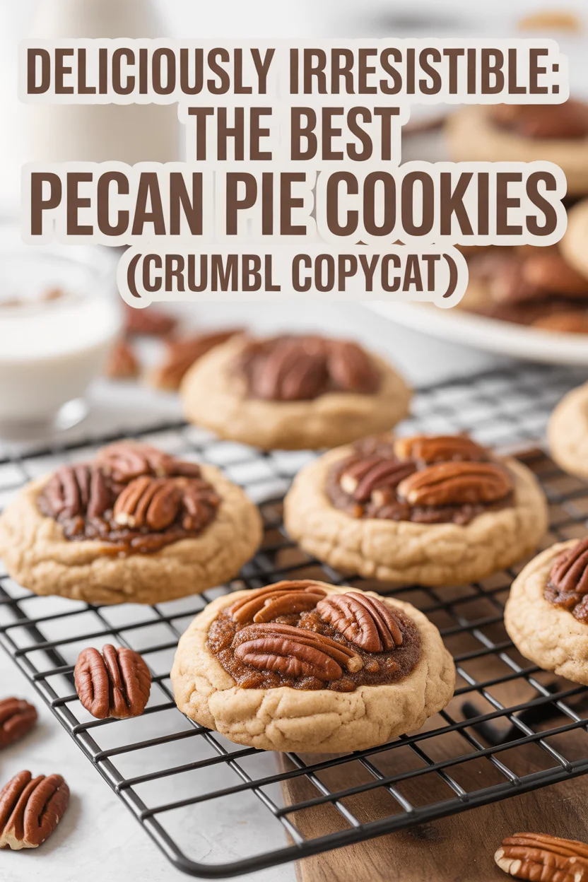 pecan pie cookies