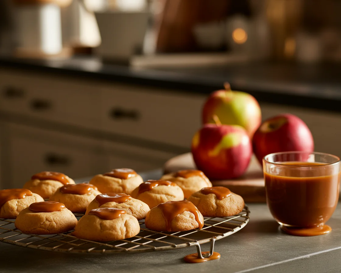 Caramel Apple Cookies