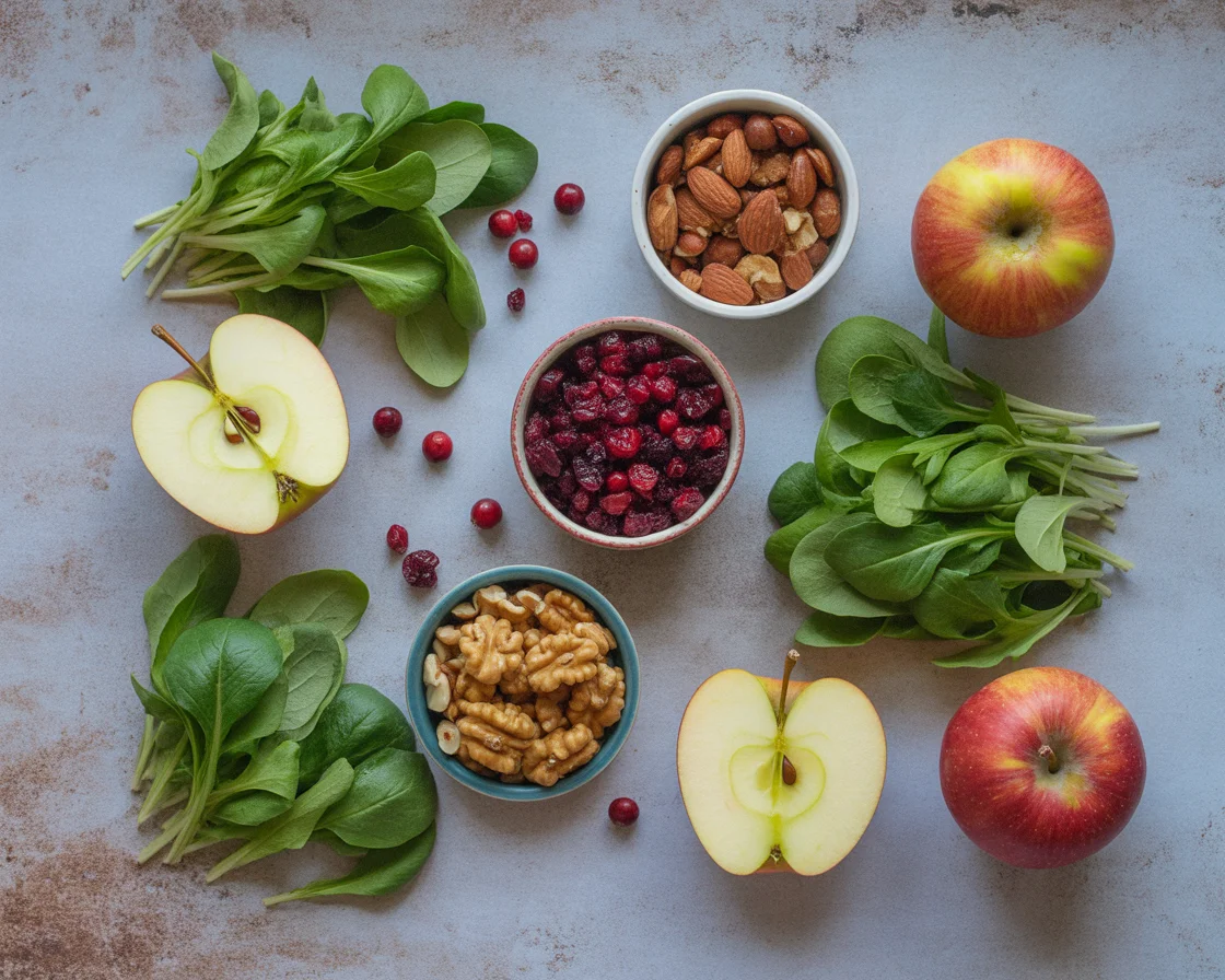 Festive Holiday Honeycrisp Salad with a Twist