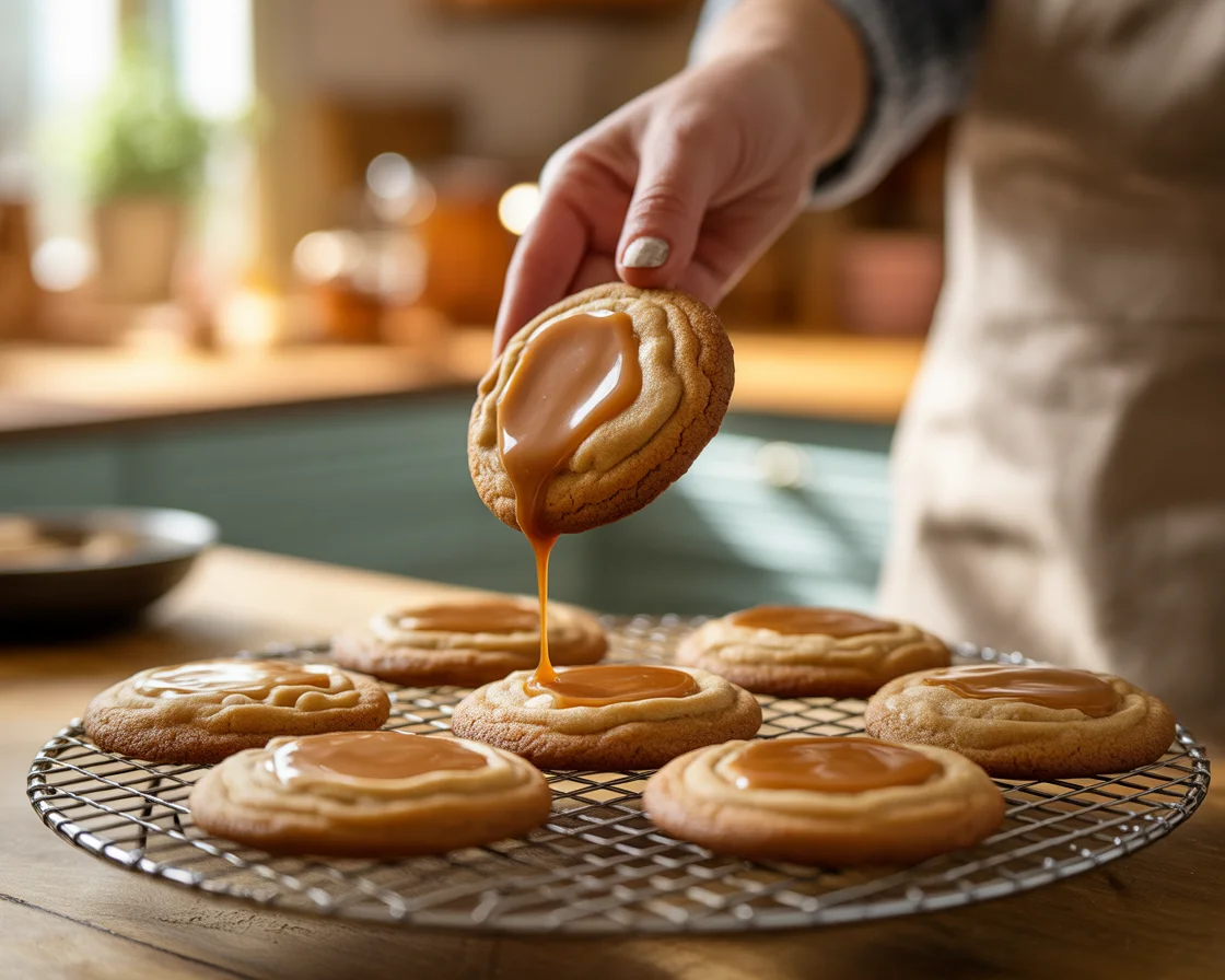 Caramel Apple Cookies
