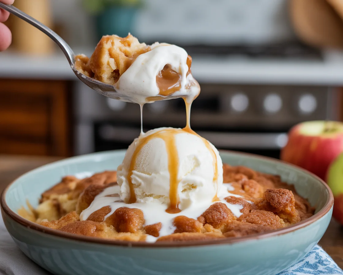 Caramel Apple Dump Cake