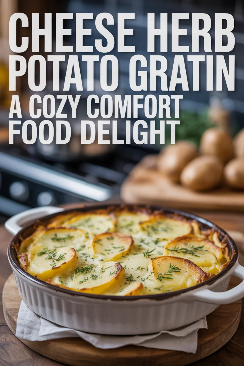 Cheese Herb Potato Gratin: A Cozy Comfort Food Delight