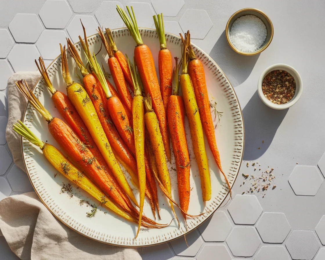 Easy Ranch Roasted Carrots