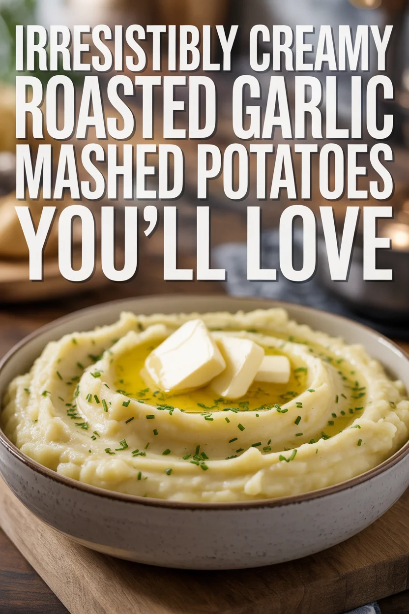 Roasted Garlic Mashed Potatoes