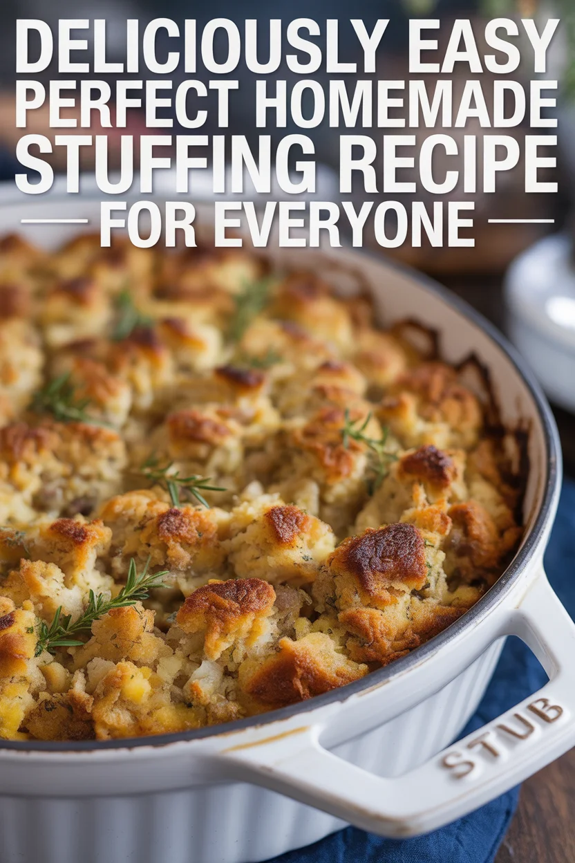 Perfect Homemade Stuffing