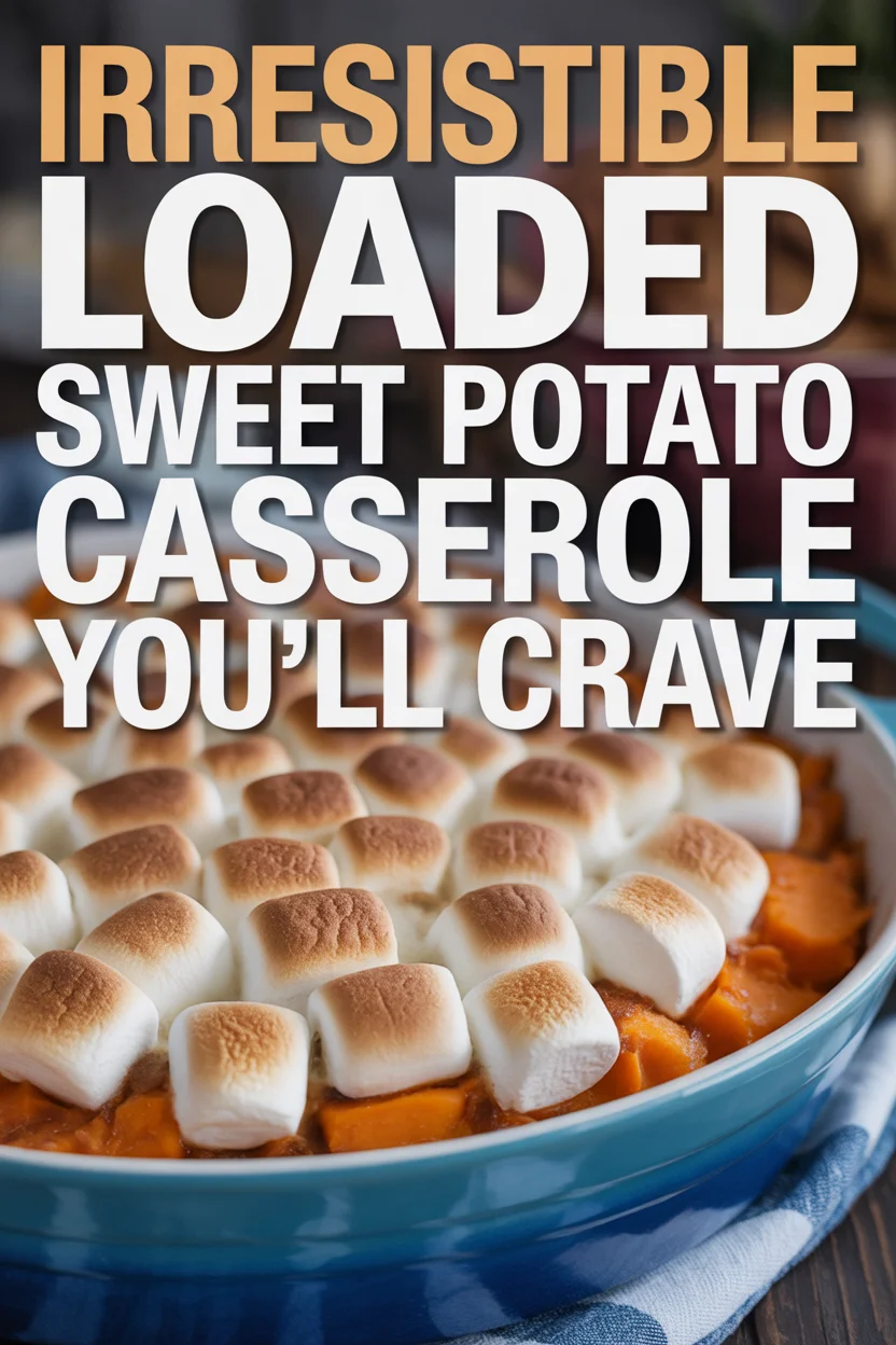 Loaded Sweet Potato Casserole