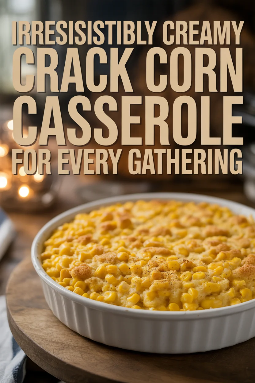 Irresistibly Creamy Crack Corn Casserole for Every Gathering