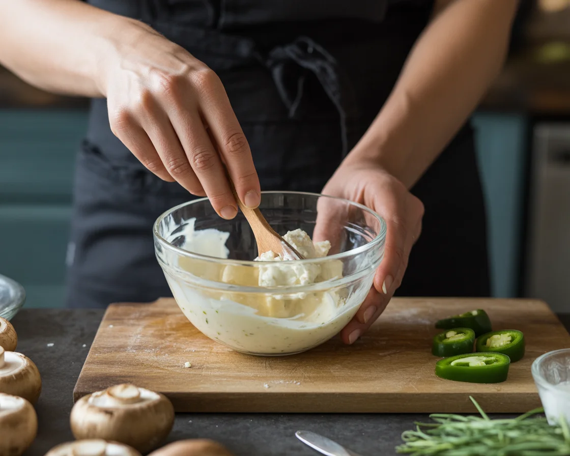 Irresistible Jalapeno Popper Stuffed Mushrooms for Your Next Party