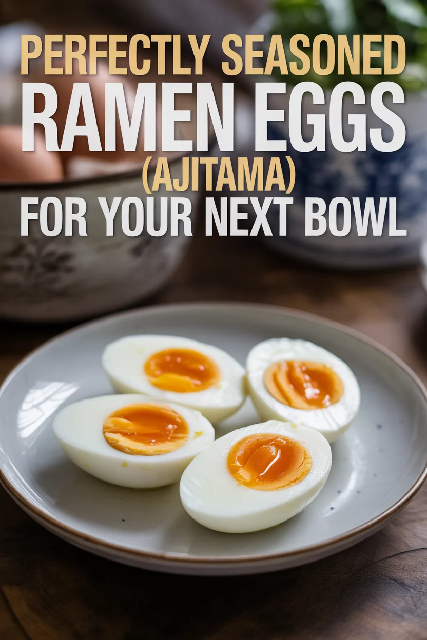 Ramen Eggs (Ajitama)