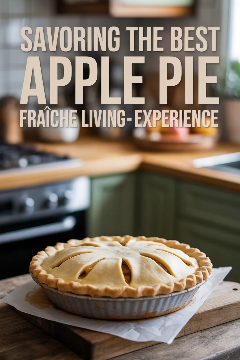 Savoring the Best Apple Pie - Fraîche Living Experience