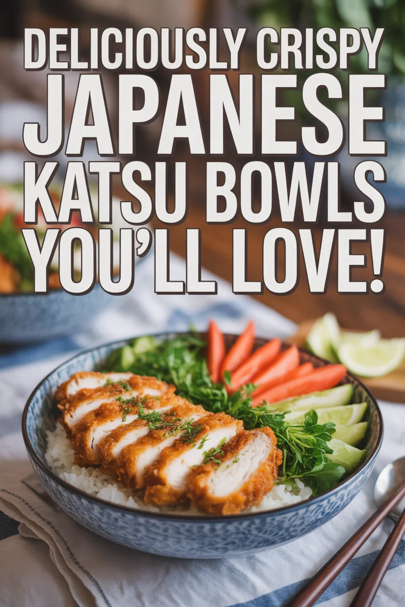 Deliciously Crispy Japanese Katsu Bowls You’ll Love!