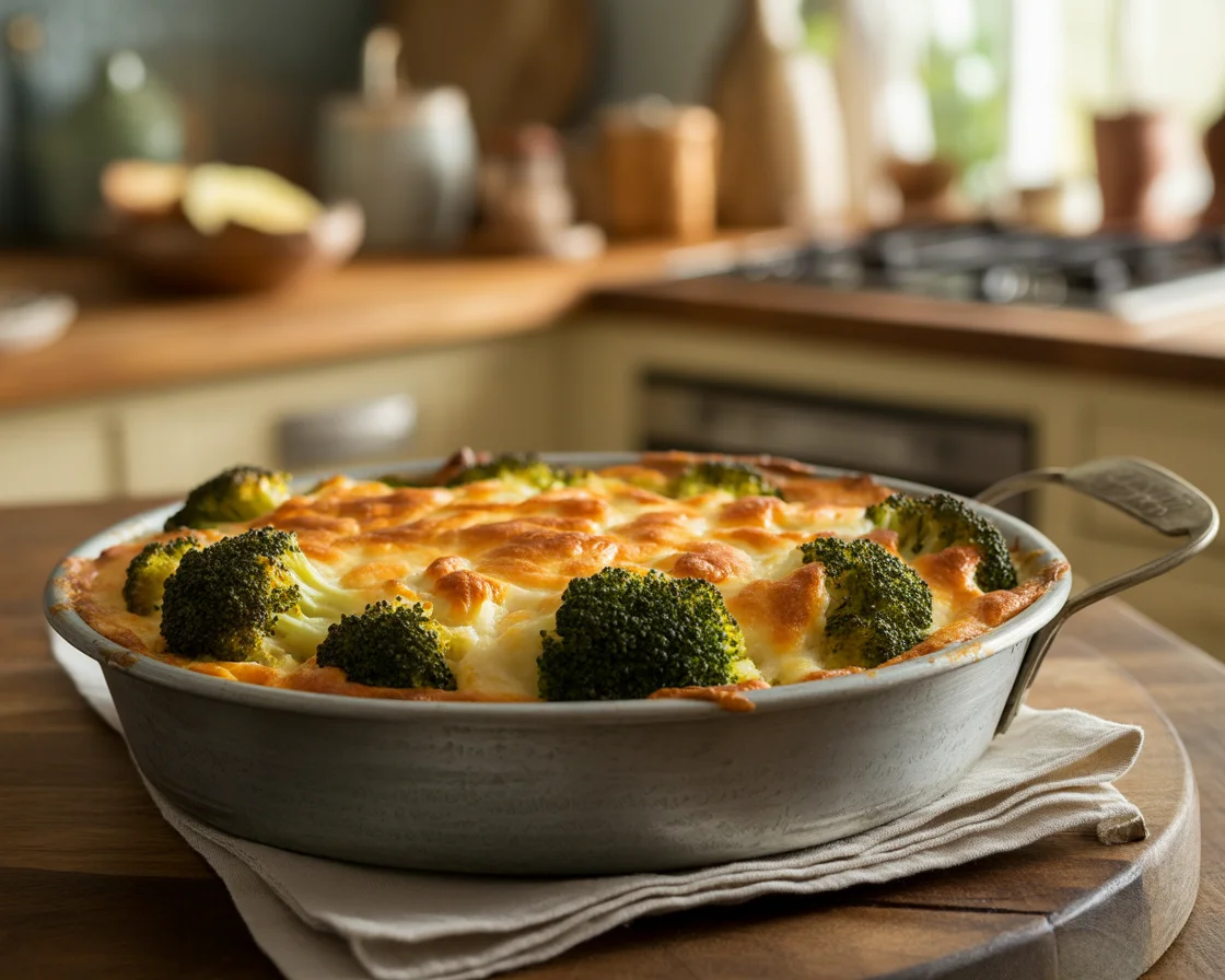 Satisfy Your Cravings with This Cheesy Broccoli Casserole