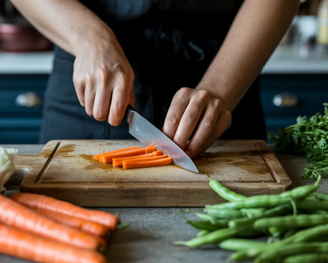 Sizzling Roasted Carrots and Green Beans - A Simple Delight