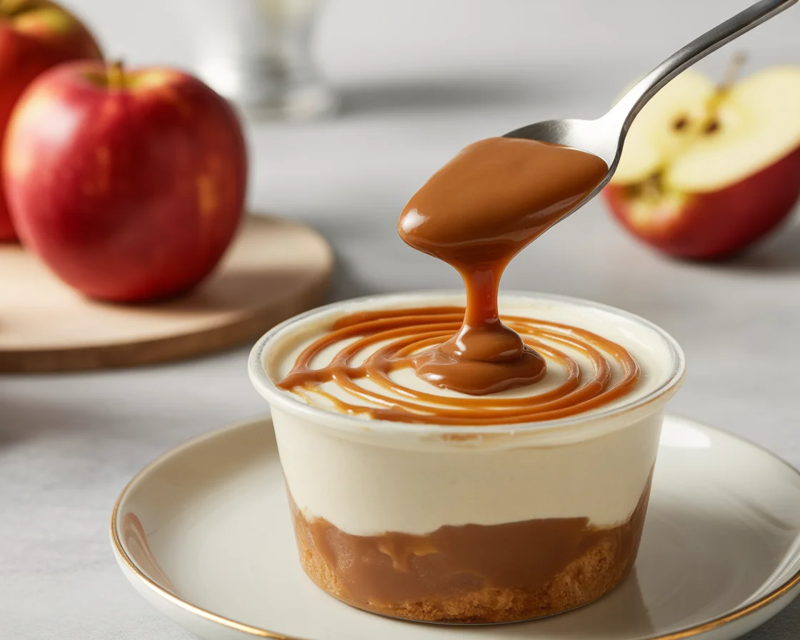 Caramel Apple Dessert Cups