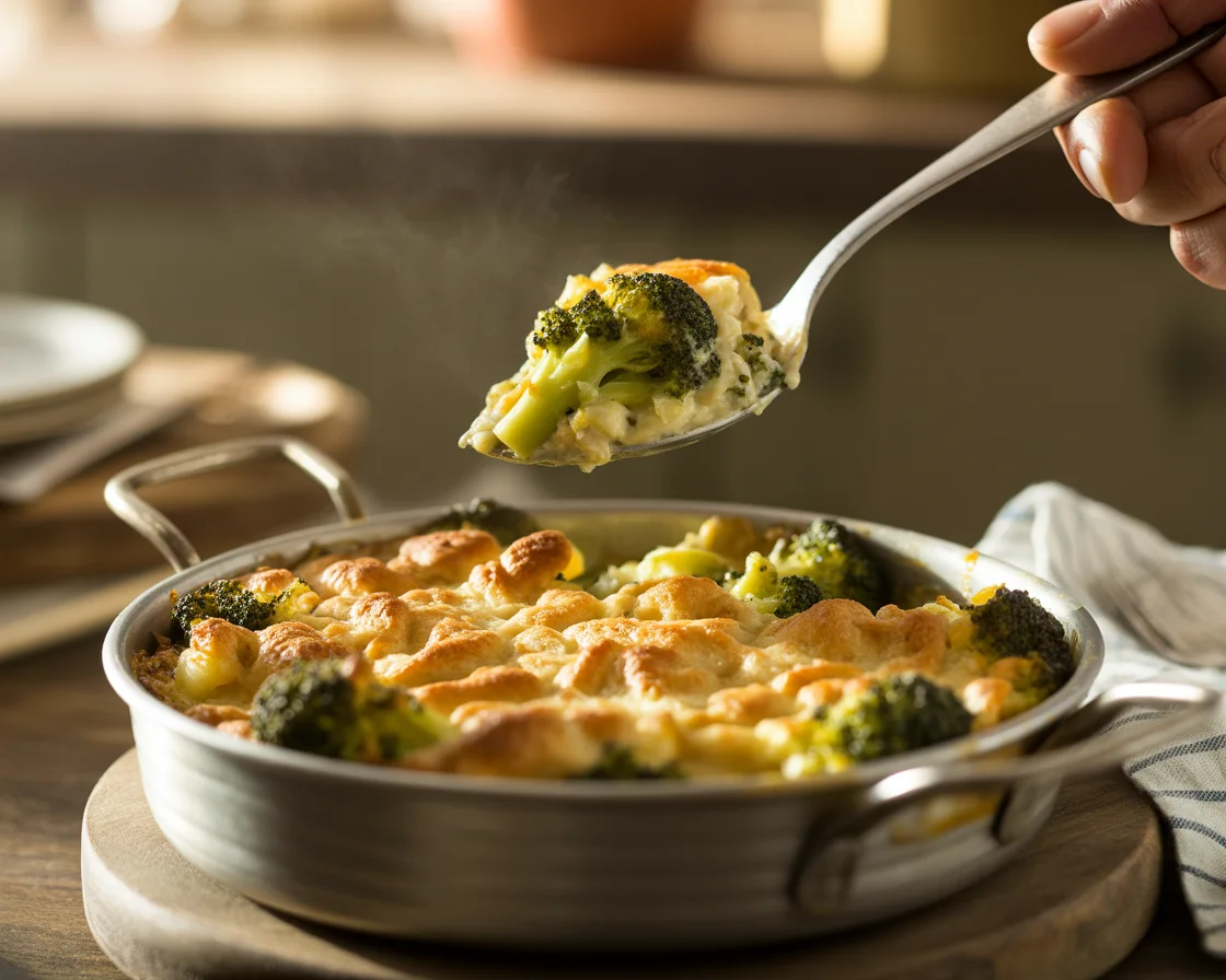 Satisfy Your Cravings with This Cheesy Broccoli Casserole