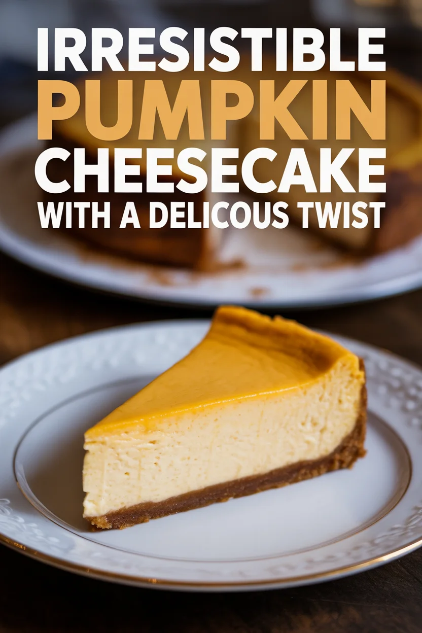 Pumpkin Cheesecake
