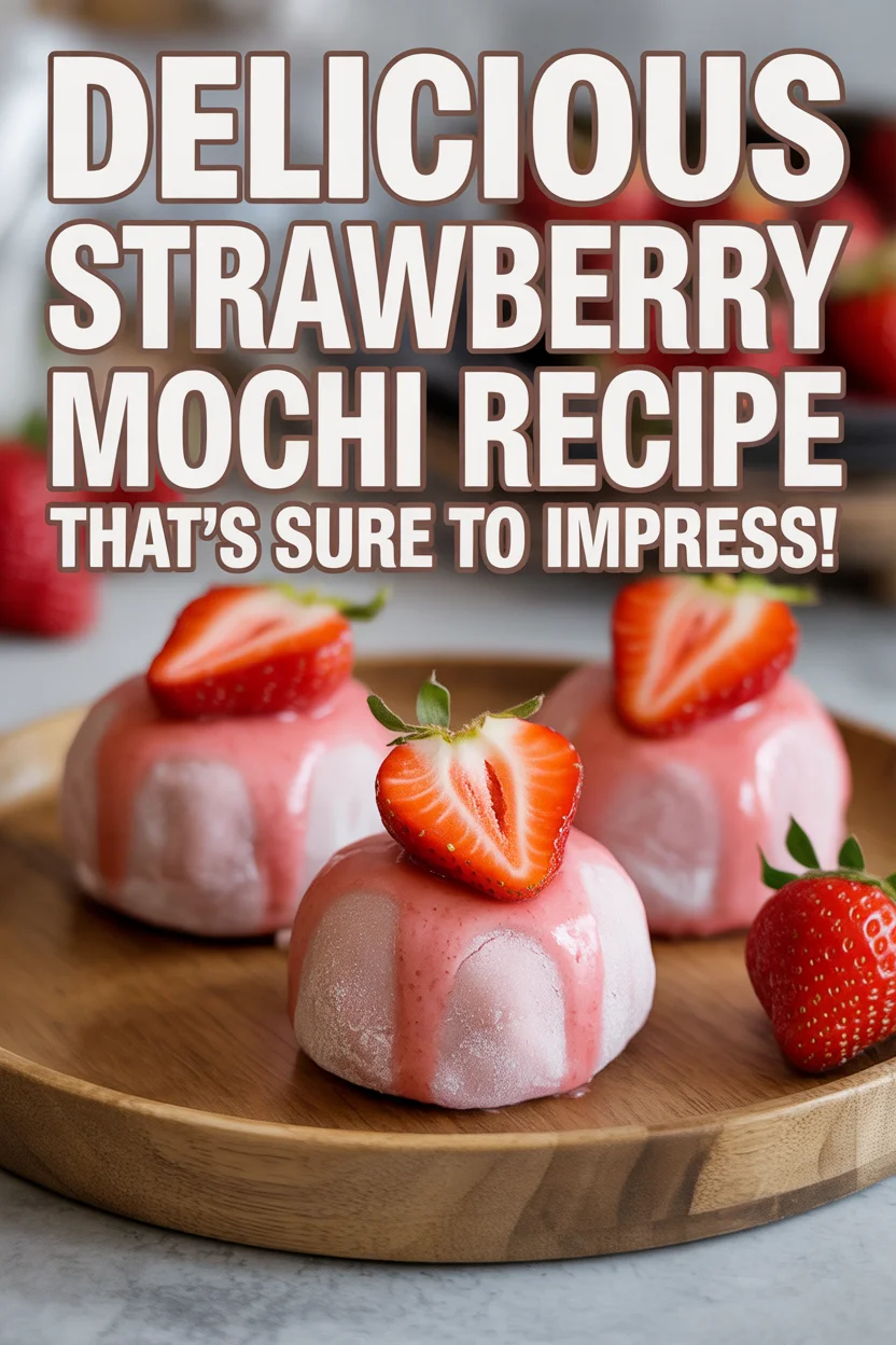 Delicious Strawberry Mochi Recipe