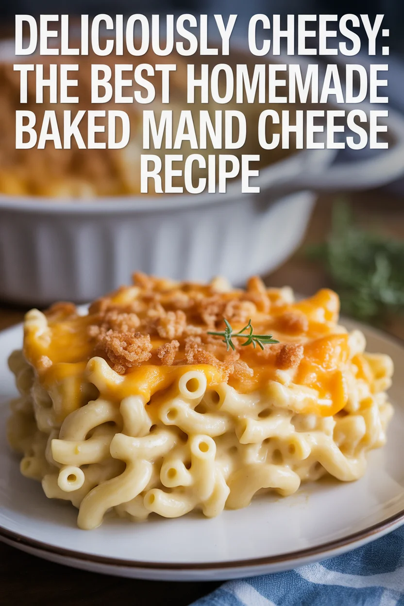 The BEST Homemade Baked Mac and Cheese